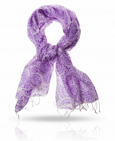 Палантин Женский S-MOSAIC/PURPLE